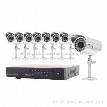 8-channel D1 H.264 DVR Kit with PTZ Control, Supports 3G, Wi-Fi, GPRS